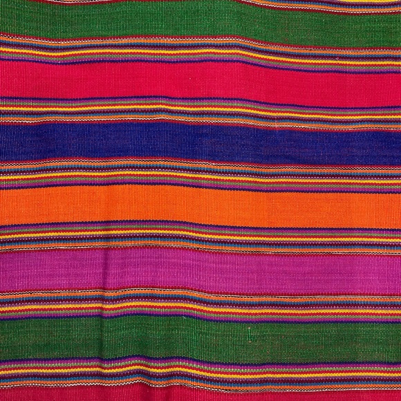 Vintage Weekend Wear 90s Striped Blanket Weave Jacket Long Western Aztec Blazer - Picture 16 of 16